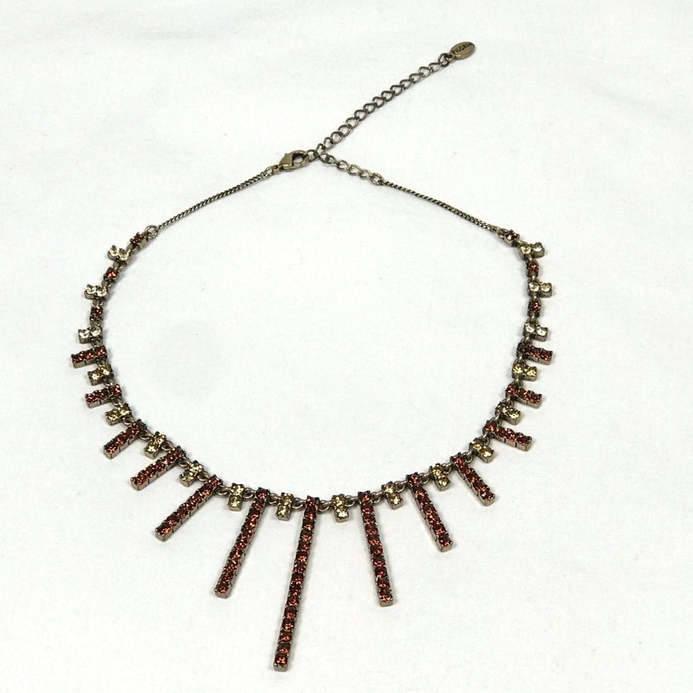 VTG Pilgrim Danish Design Stone Collar Necklace - Picture 3 of 7